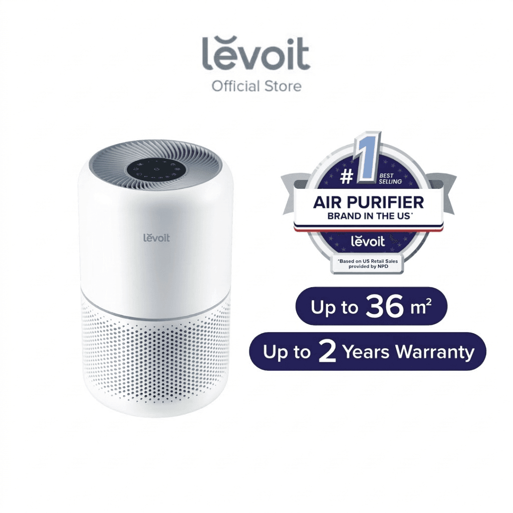 Levoit Core 300 Air Purifier Effective Area 36 m² H13 True HEPA Filter (Air Purifier for Home)