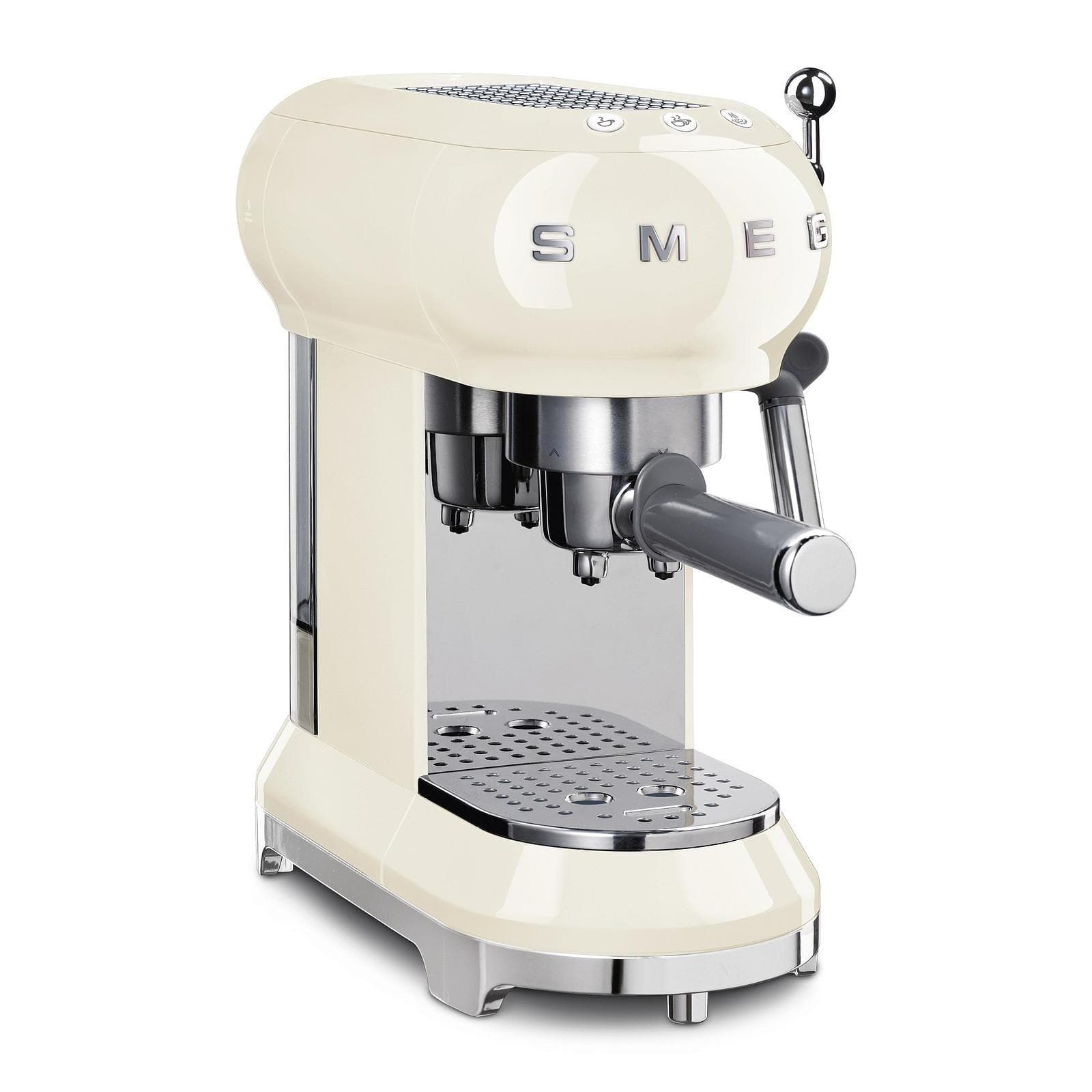 Smeg Espresso Coffee Machine (Cream)