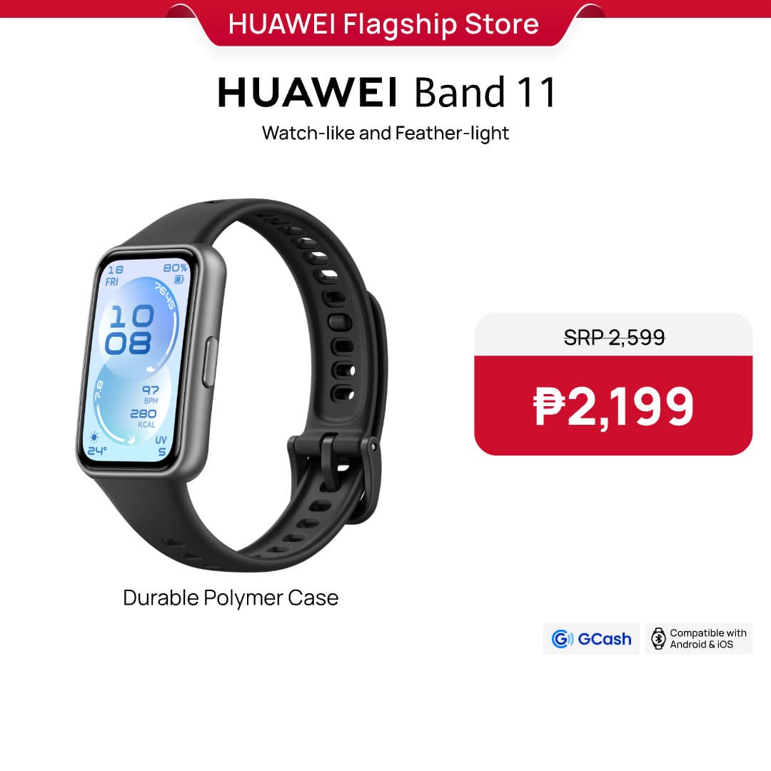HUAWEI Band 11 Series Smartwatch l 1.62″ AMOLED Display l Professional Health Management l 100+ Workout Modes