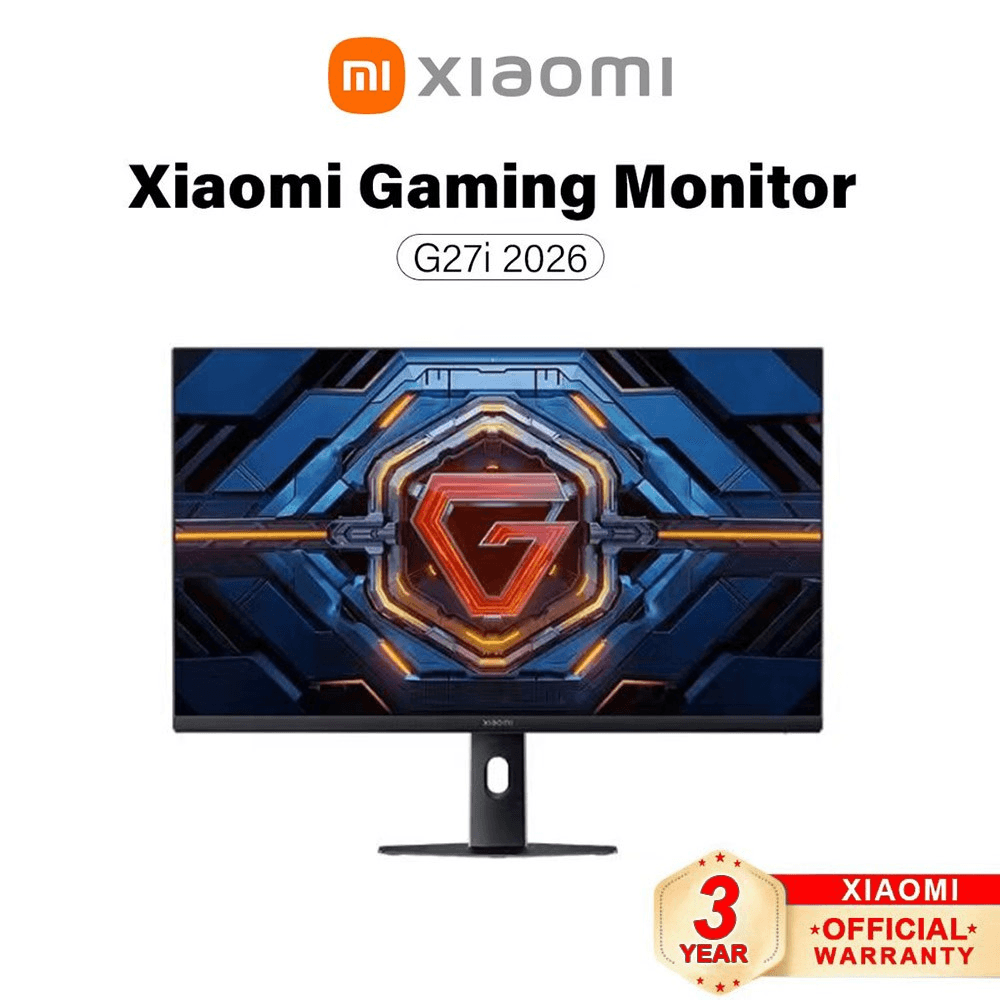 Xiaomi 27 Inch Gaming Monitor G27i 2026 Fast IPS 1080P HD Resolution 1ms GTG Response Time