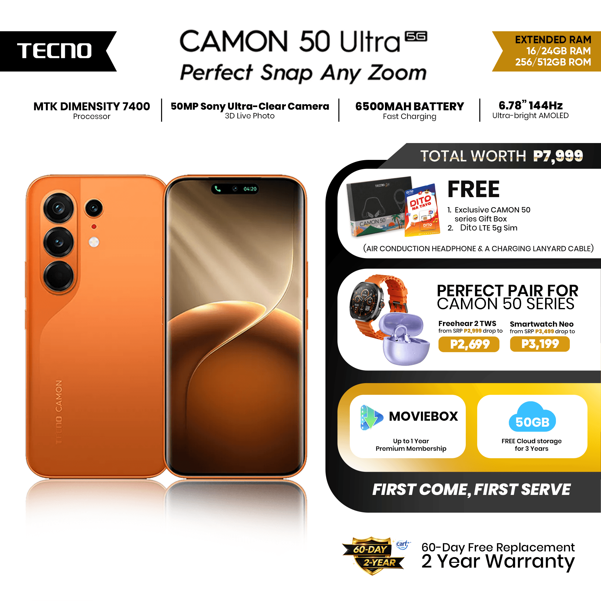 TECNO Camon 50 Ultra 5G