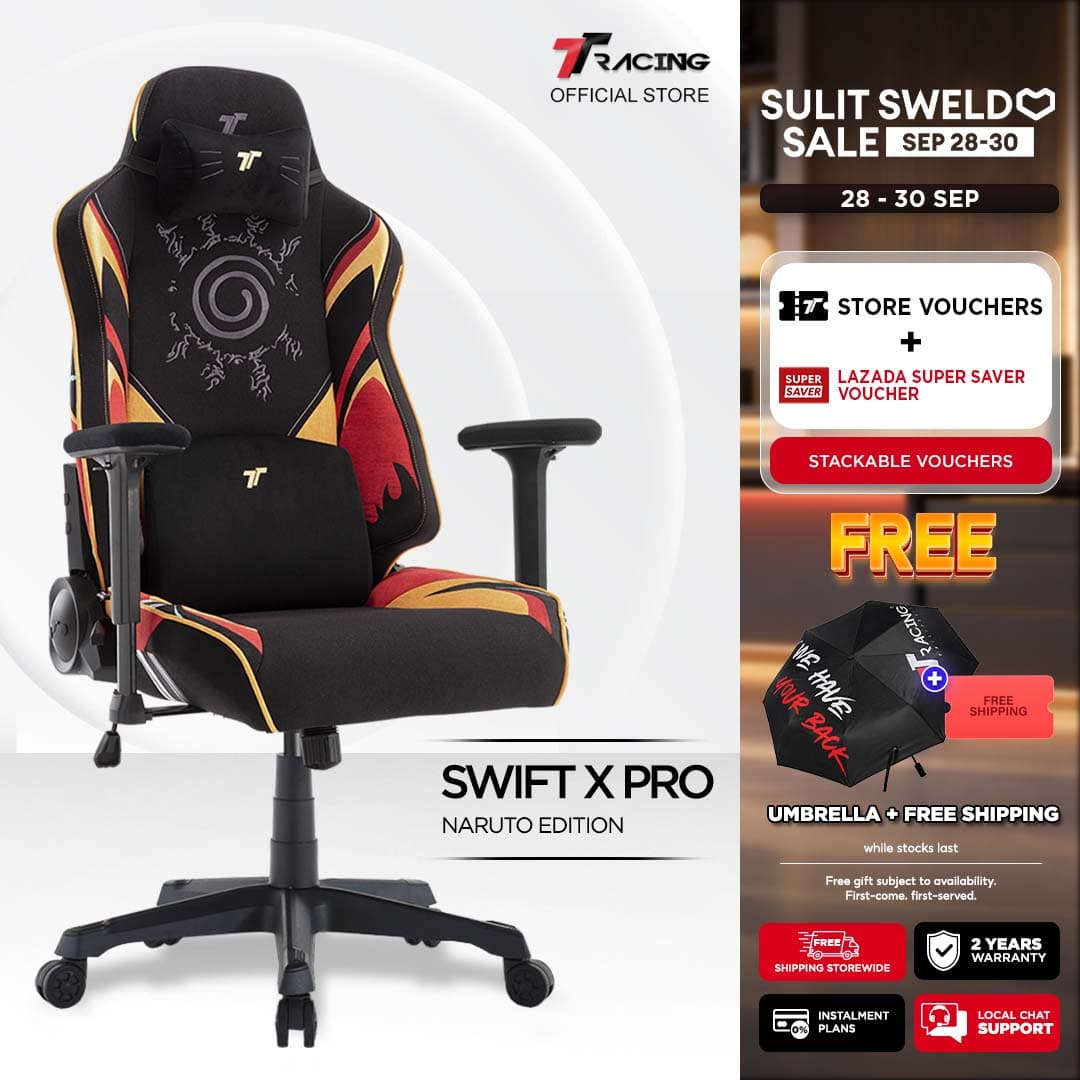 TTRacing Swift X 2020 Swift X Pro Gaming Chair Office Chair Ergonomic Chair Gaming Seat - 2 Years Official Warranty
