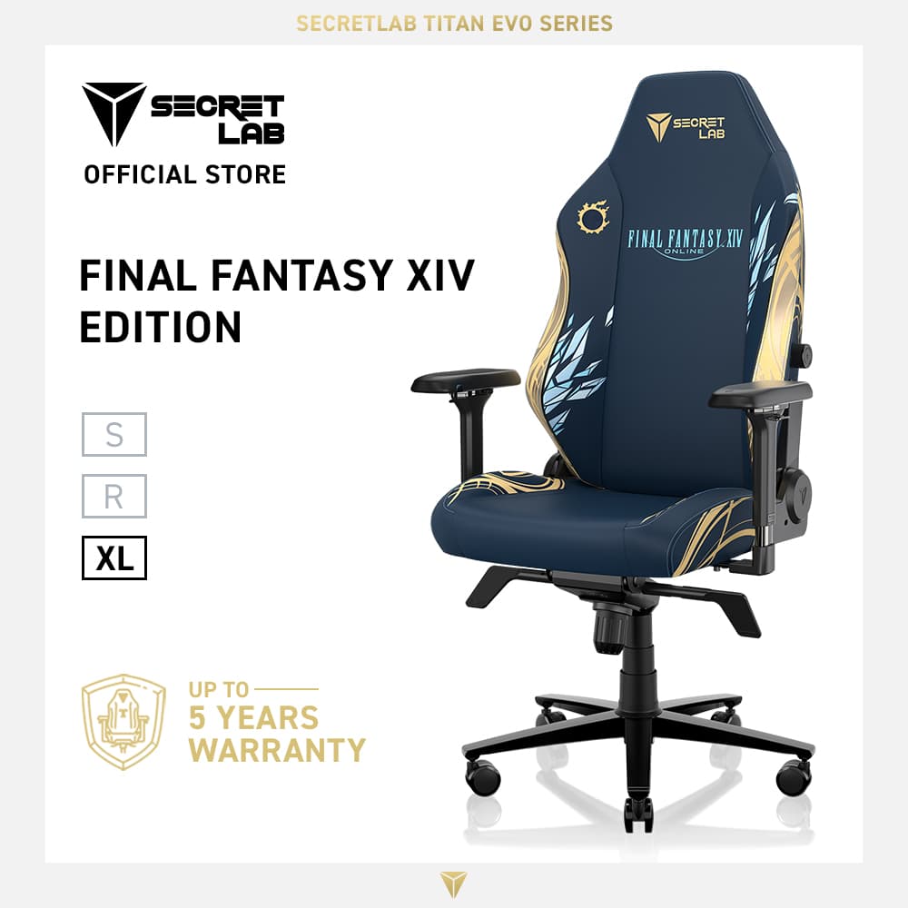 Secretlab TITAN Evo NEO™ Ergonomic Gaming Chair - Final Fantasy XIV with Head Pillow