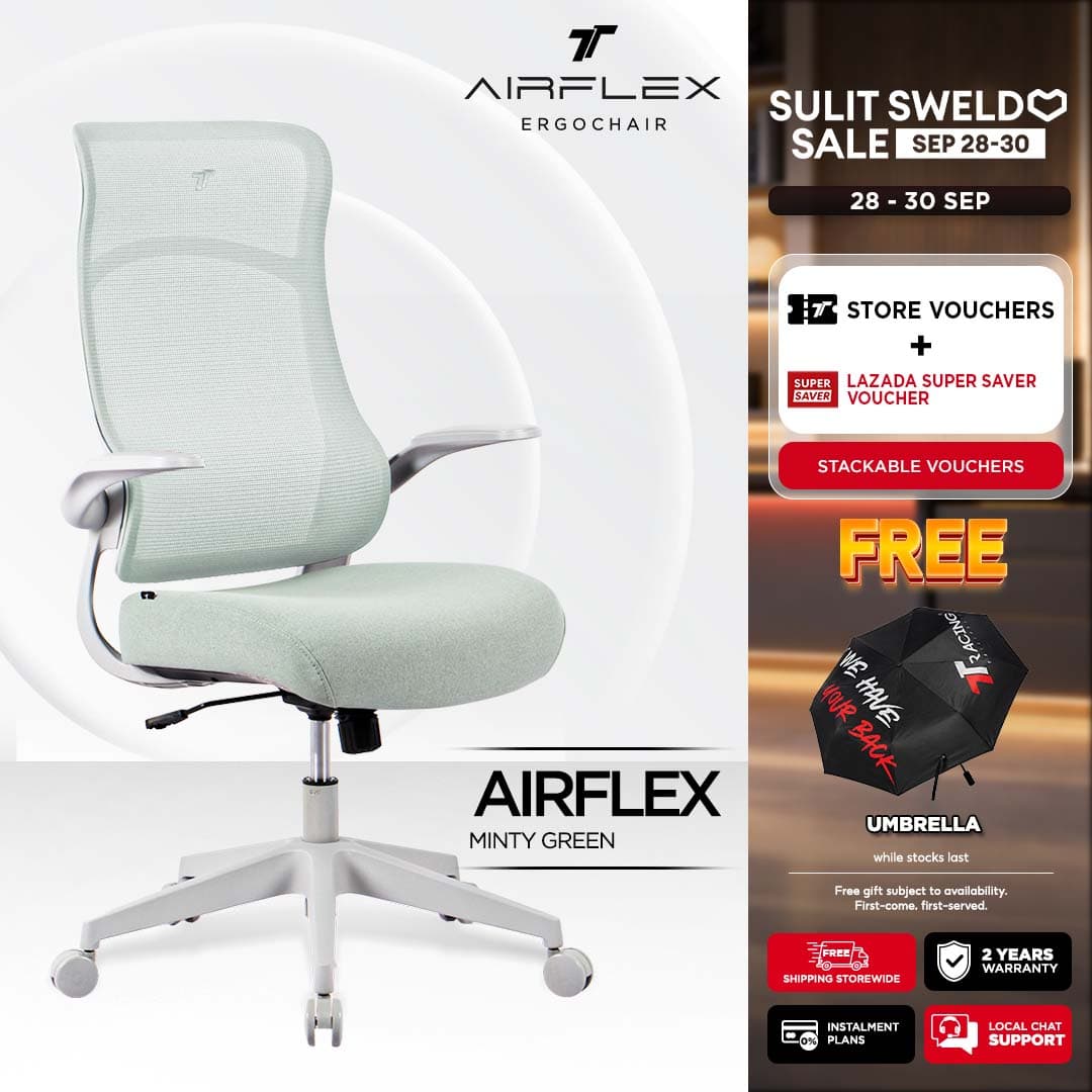TT Airflex Ergochair Home Office Mesh Chair
