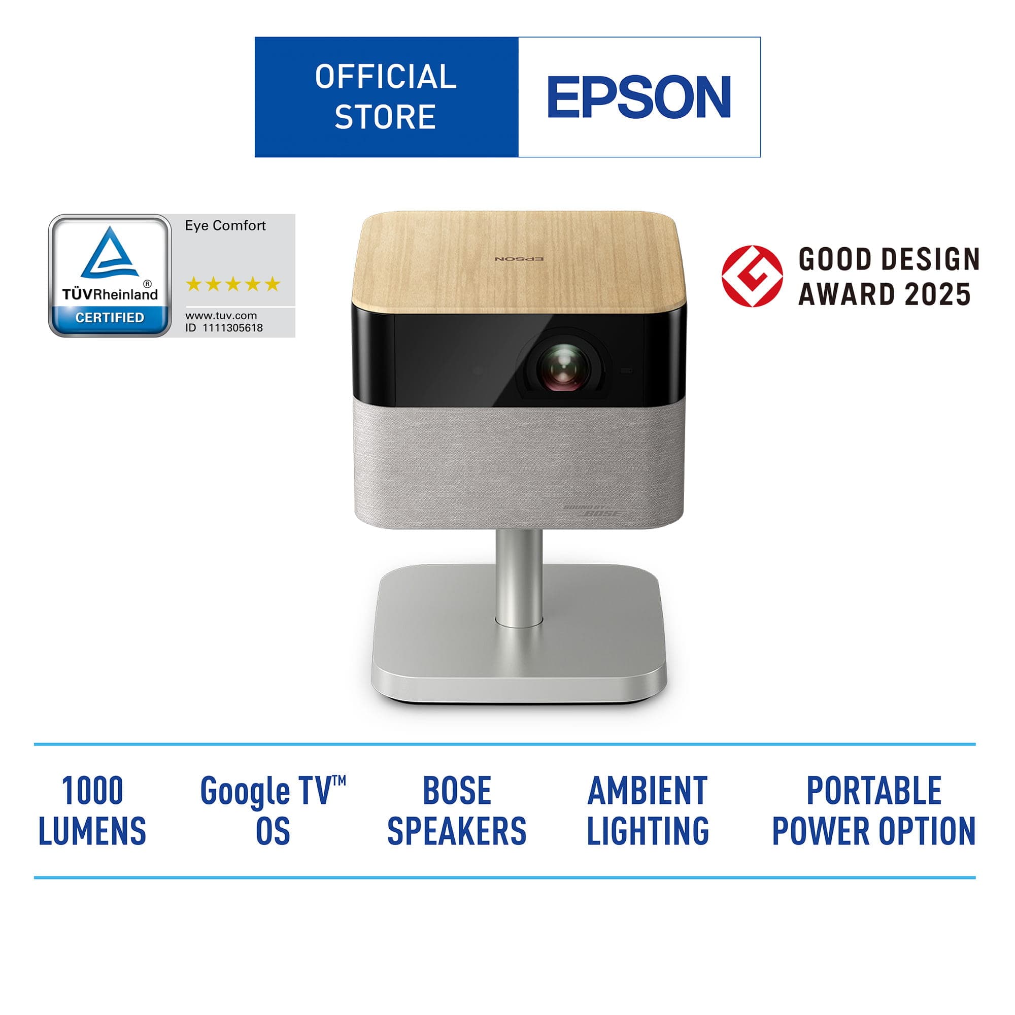 Epson Lifestudio Flex Plus EF-72 Home Projector