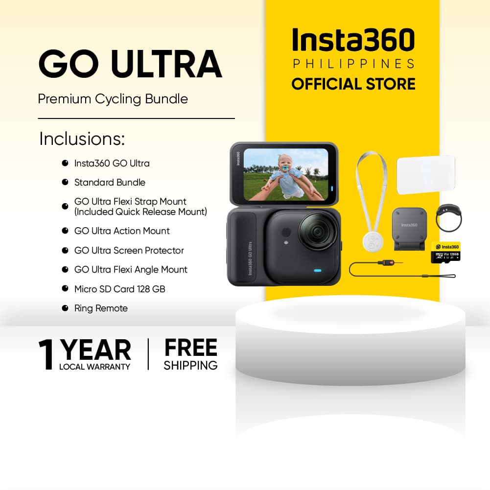 Insta360 GO Ultra 4K Tiny Hands-Free Action Camera