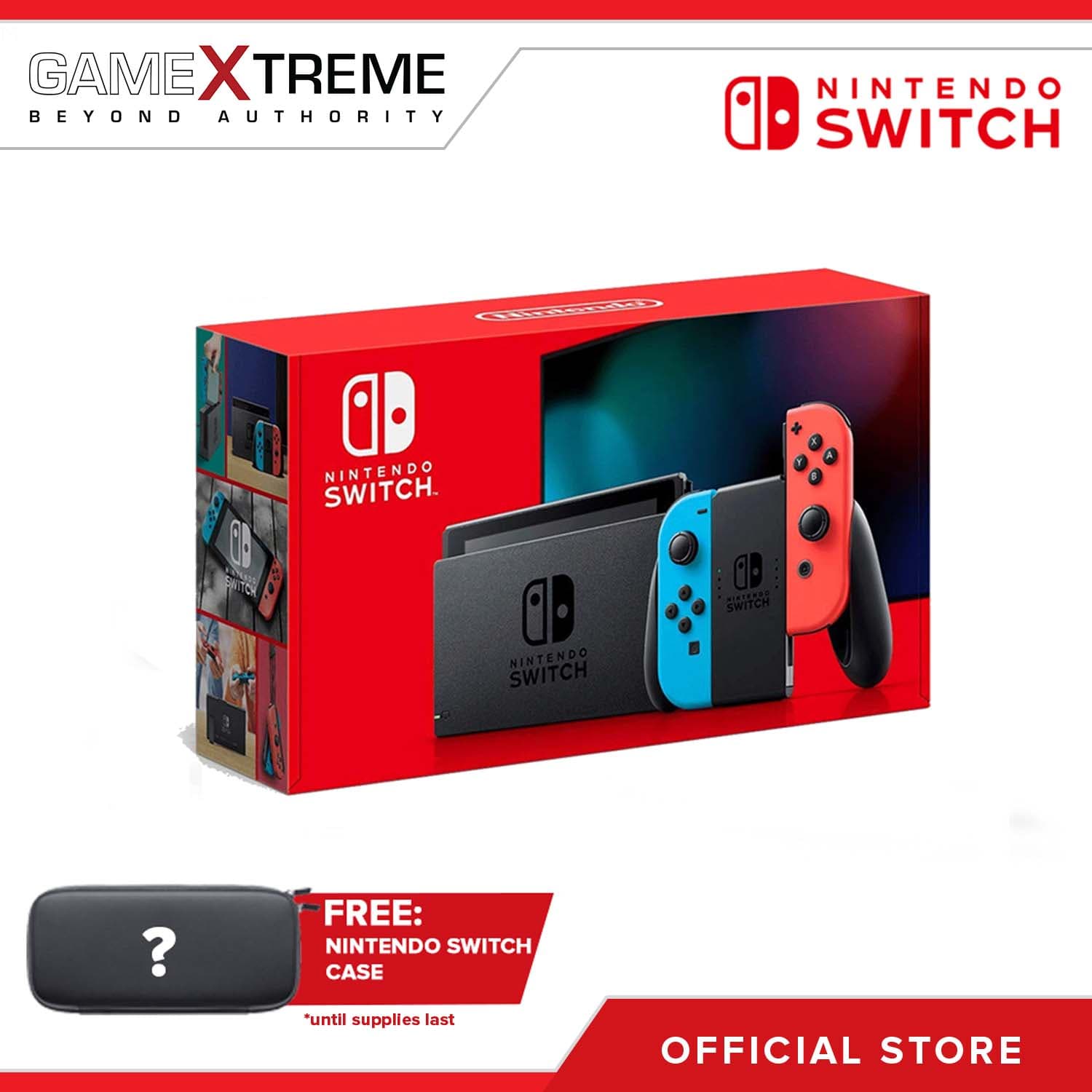 Nintendo Switch Console V2 Improved Battery Life