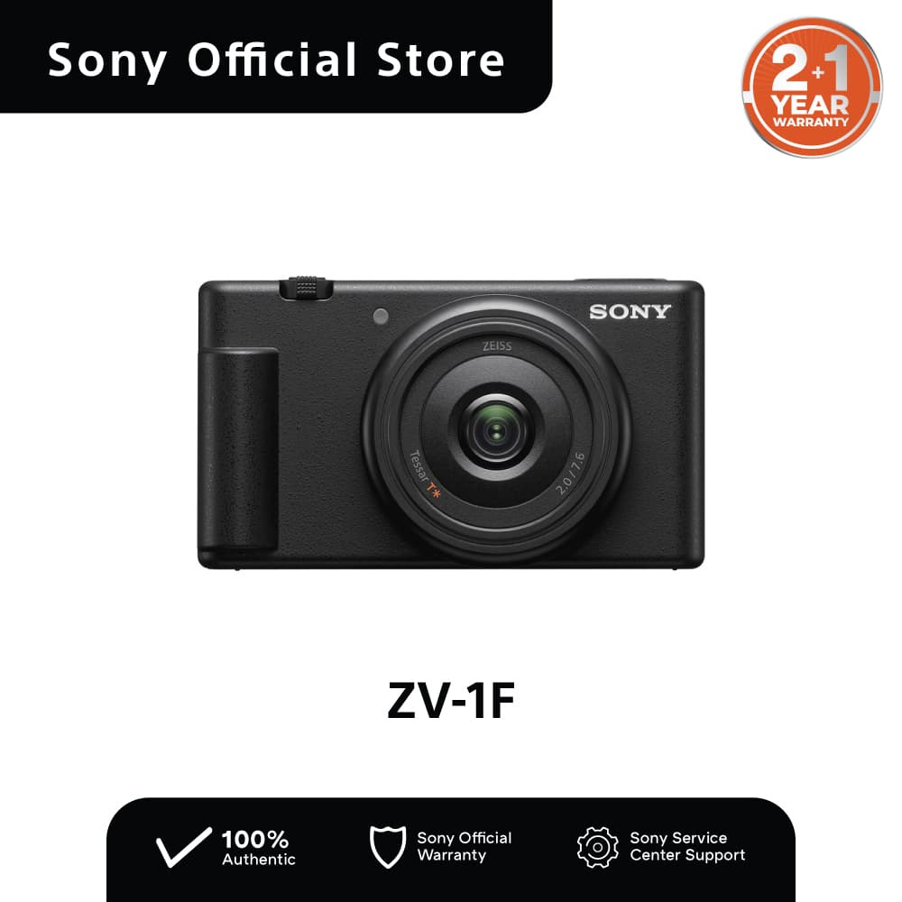 Sony ZV-1F Vlogging Camera Compact and Wider Angle