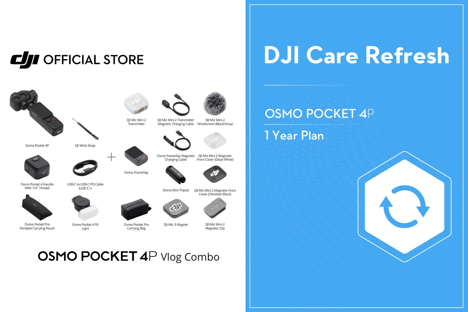 DJI Osmo Pocket 4P - Pocket Camera