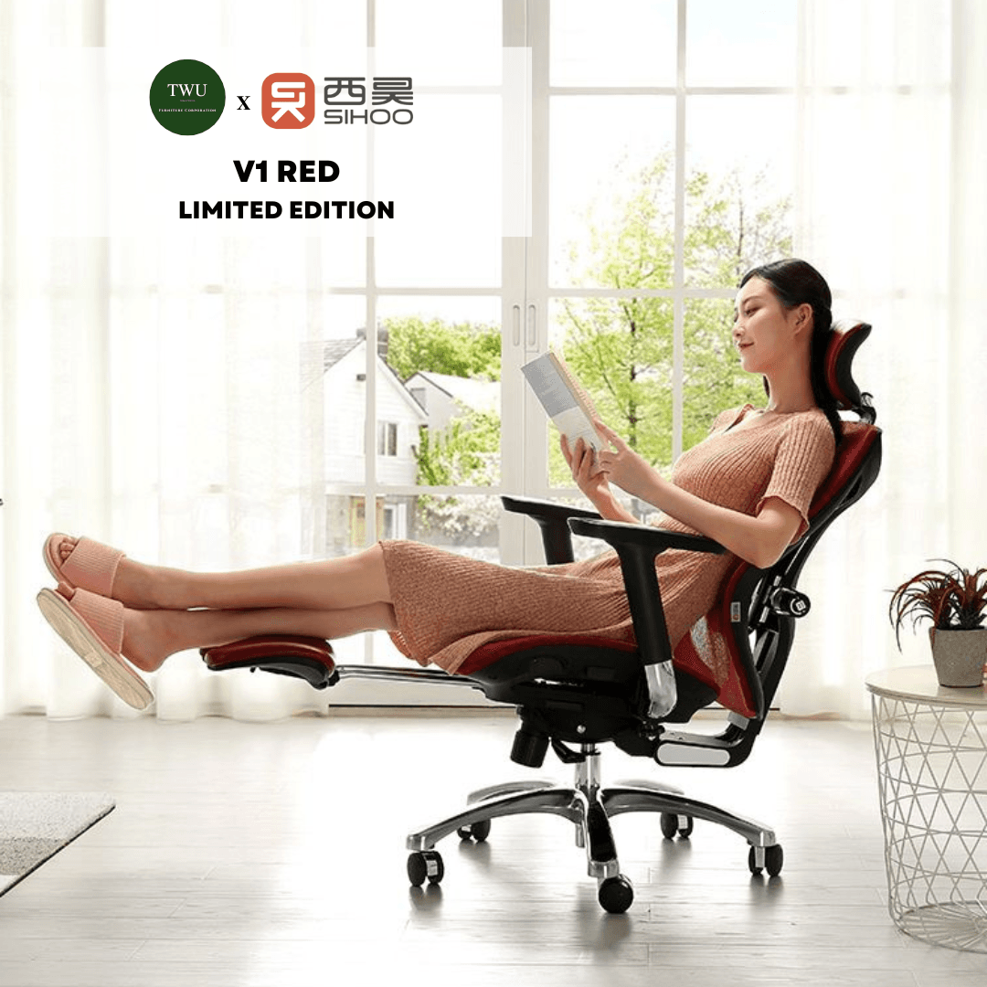 SIHOO V1 with Built-In Footrest Ergonomic Office Computer Gaming Chair with 2 Year Warranty