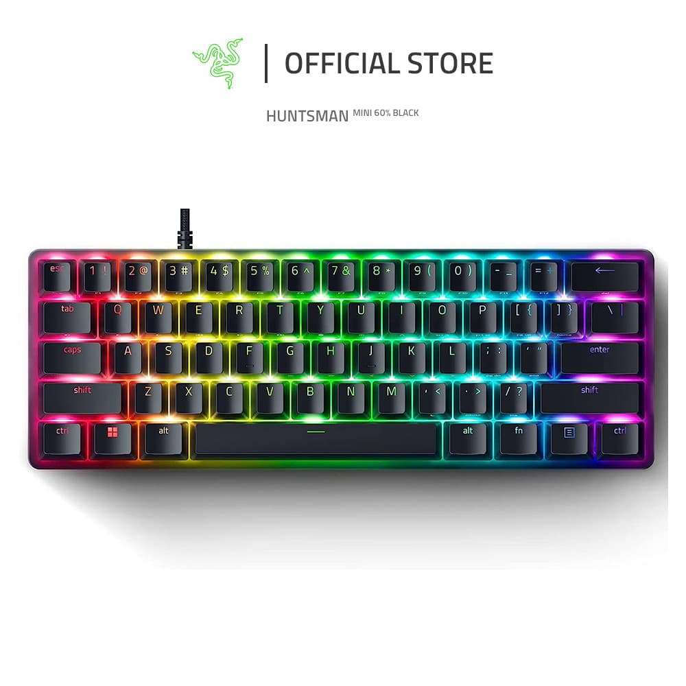 RAZER Huntsman Mini 60% Optical Gaming Keyboard Linear Red Switch