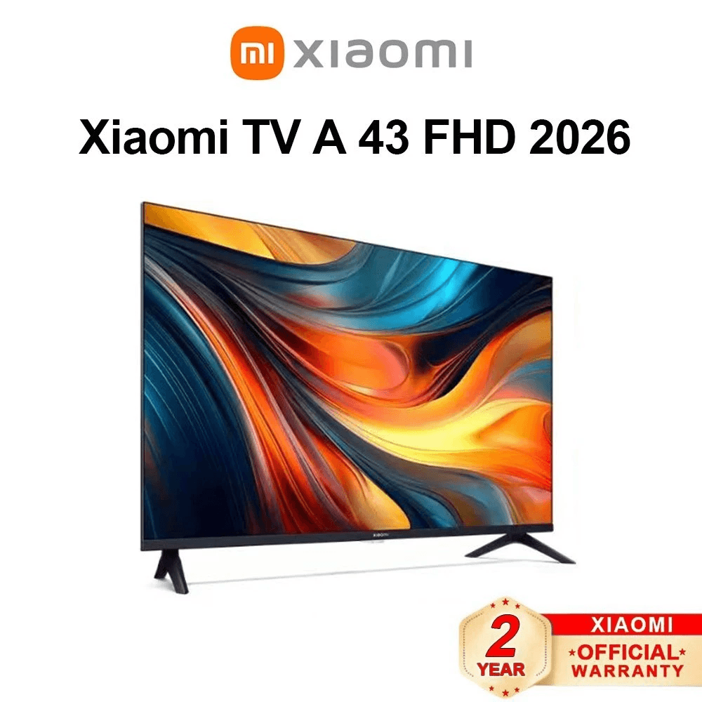 Xiaomi TV A 2026 43 Inch Smart Google TV Dolby Audio Television DTS-X Premium Metal