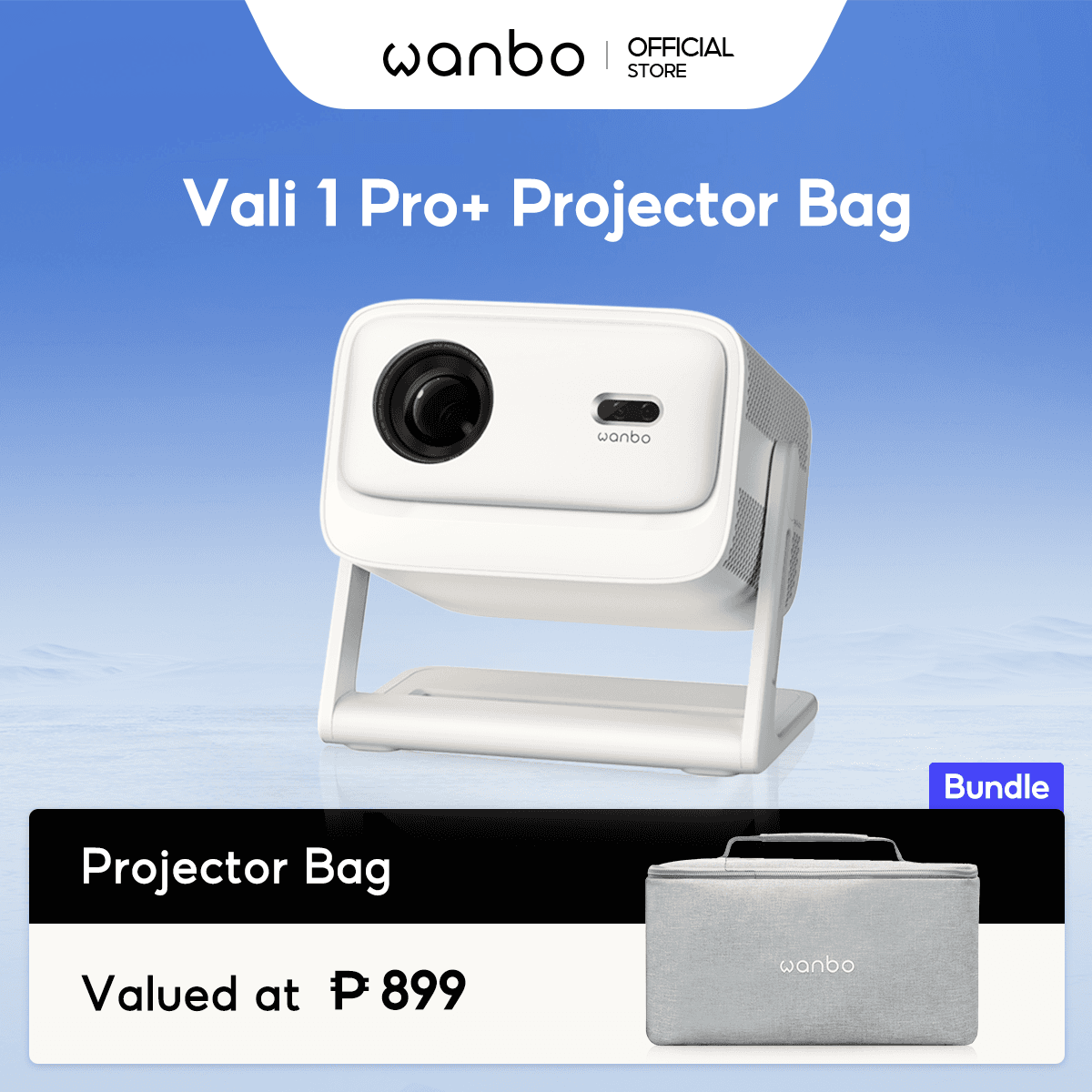 Wanbo Vali 1 Pro Smart Projector 4K Google TV 14 Dolby Audio MEMC HDR10 ASA3.0 Home Cinema Clear Image Quality