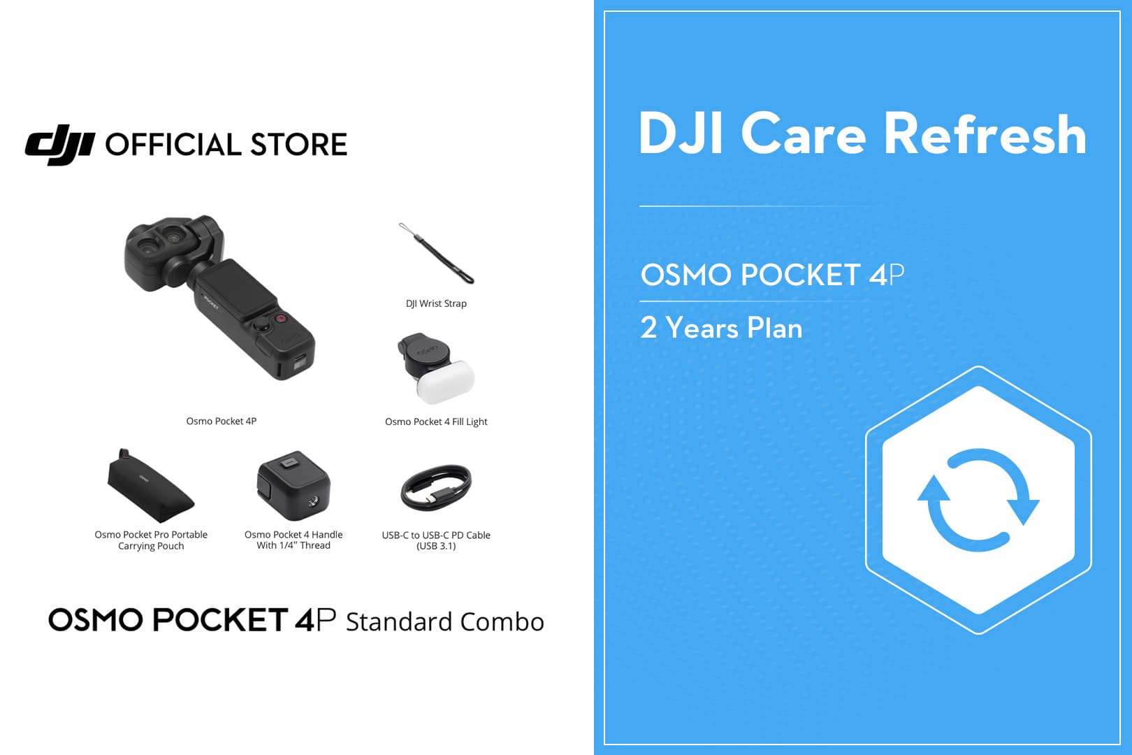 DJI Osmo Pocket 4P - Pocket Camera