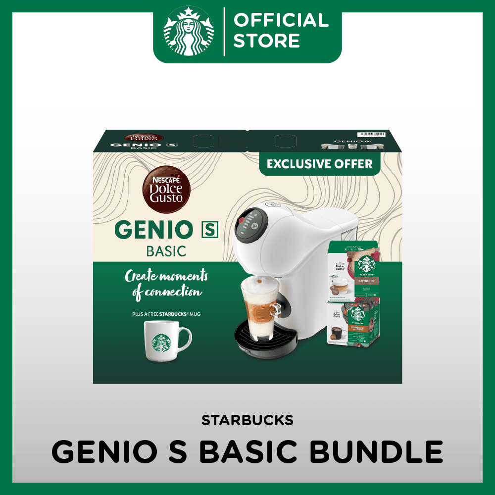 Nescafe Dolce Gusto Genio S Basic Bundle Coffee Machine GS9784 BUNDLE