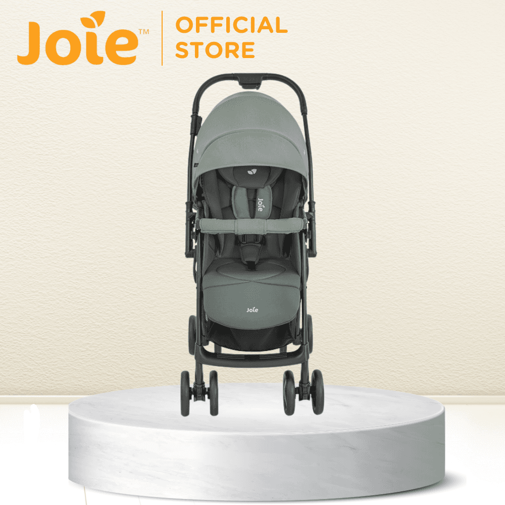 Joie Mirus Stroller - Pram with Reversible Handle, Hand Brake and One Hand Fold, Suitable for 4 years and below