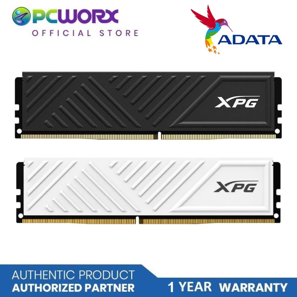 Adata AD-AX4U32008G16A-SBKD35 8GB 3200Mhz DDR4 XPG Gammix Black Dimm