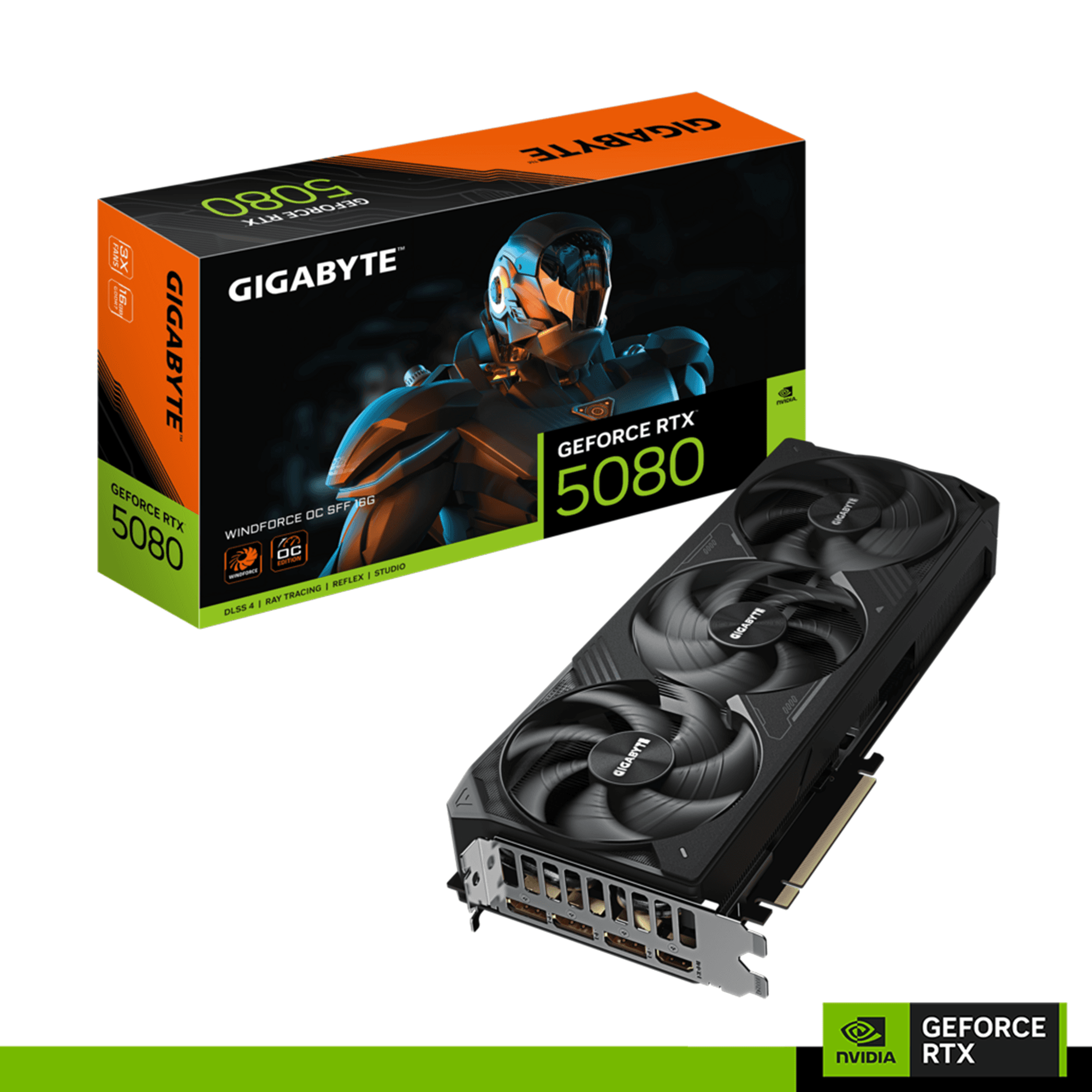 Gigabyte GeForce RTX 5080 WINDFORCE OC 16GB GDDR7 256-Bit