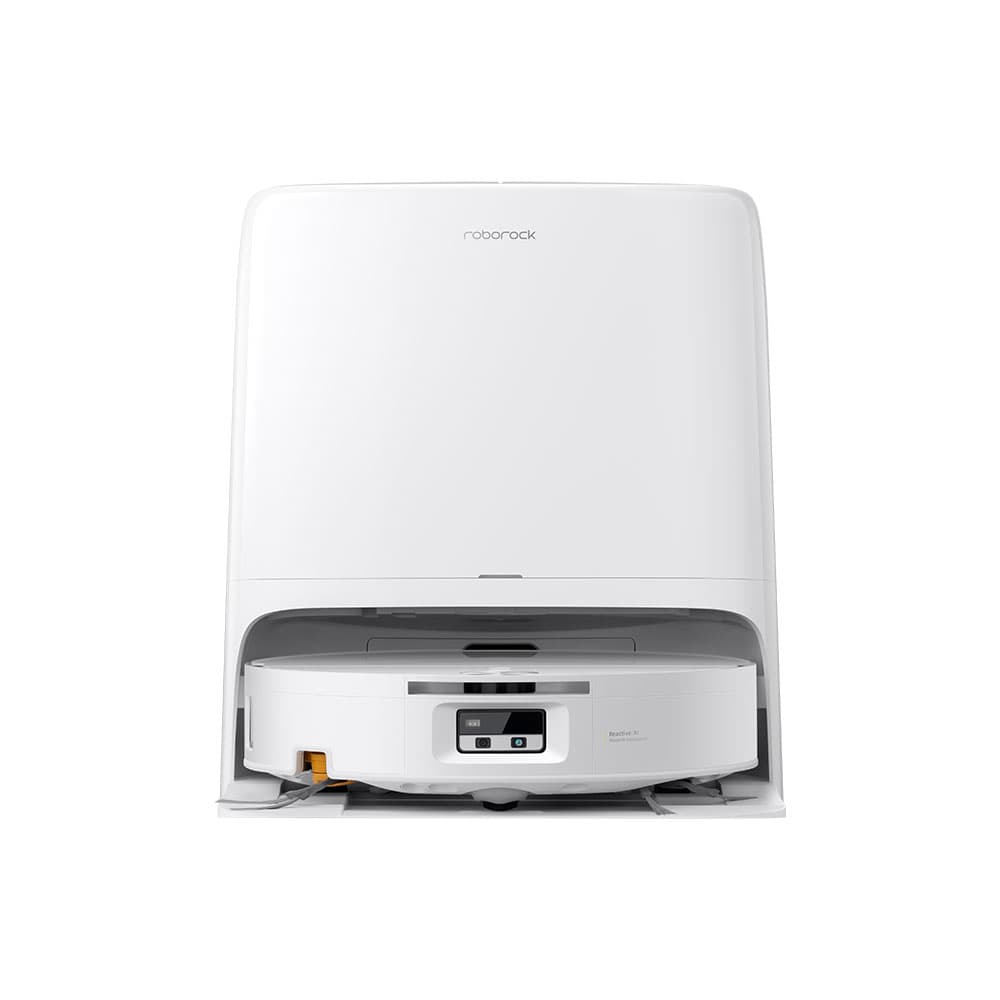 Roborock Qrevo Edge 2 Flow Robot Vacuum 35,000Pa Suction SpiraFlow2.0 Real-Time Self-Cleaning Mop 2.5X Boosted Mopping Pressure Certified Dual Anti-Tangle System & Easier Maintenance