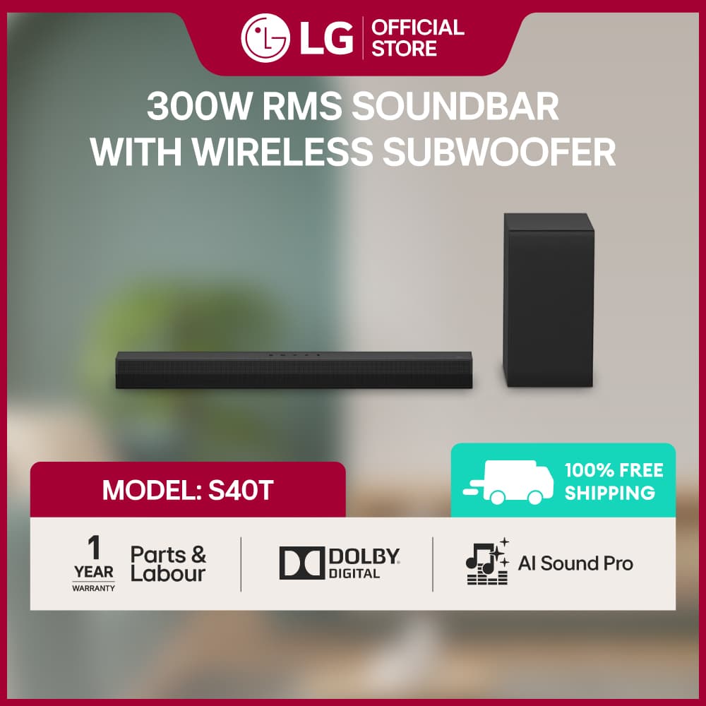 LG Sound Bar S40T Speaker