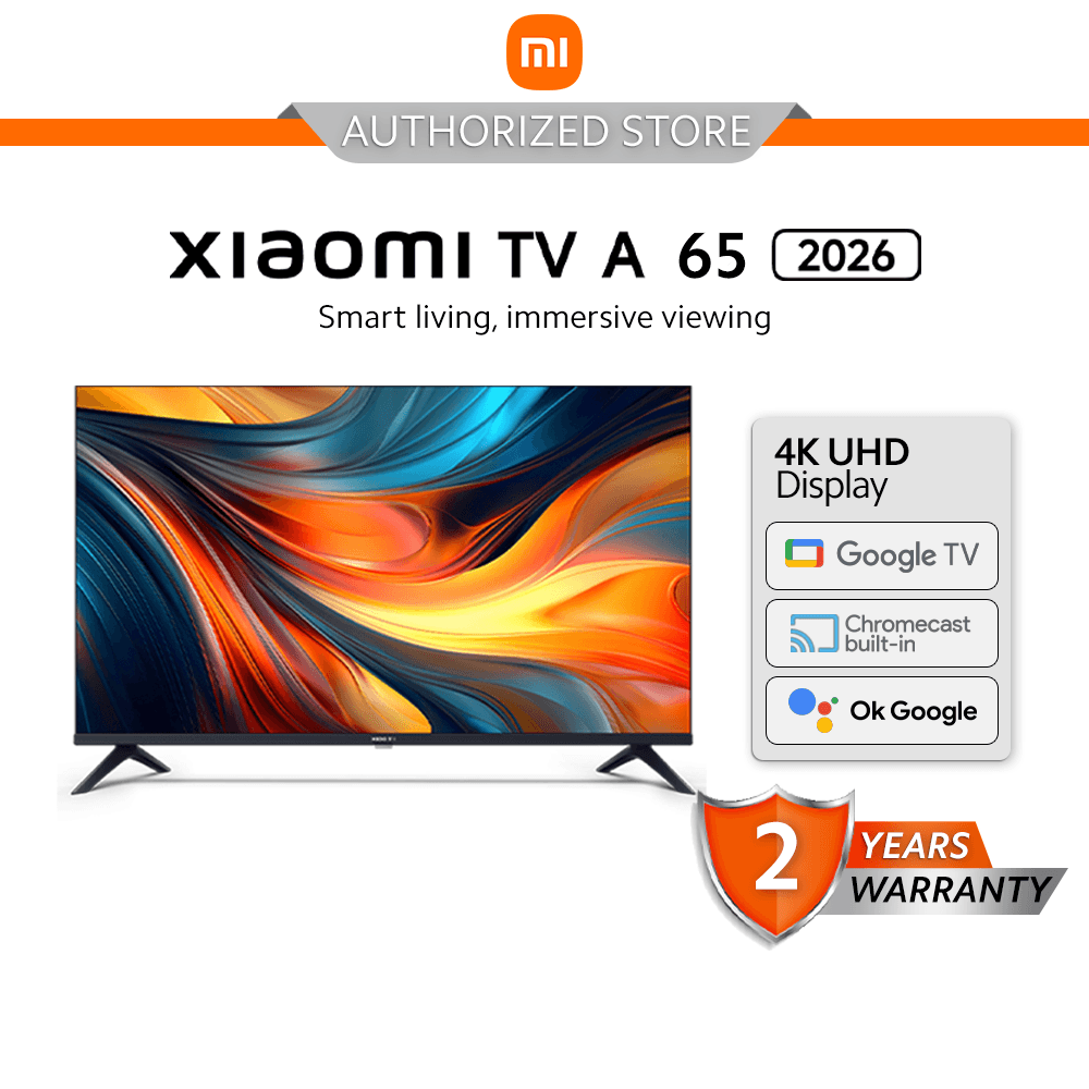 Xiaomi TV A 65 Inch 2026 4K UHD Google TV