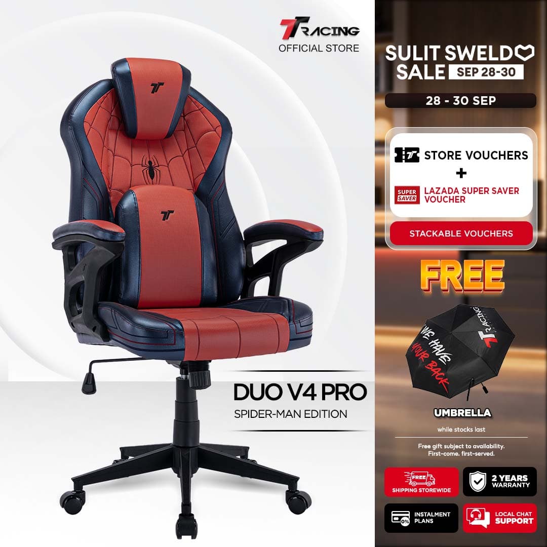 TTRacing Duo V3 Duo V4 Pro Gaming Chair Ergonomic Office Chair Gaming Seat - 2 Years Official Warranty