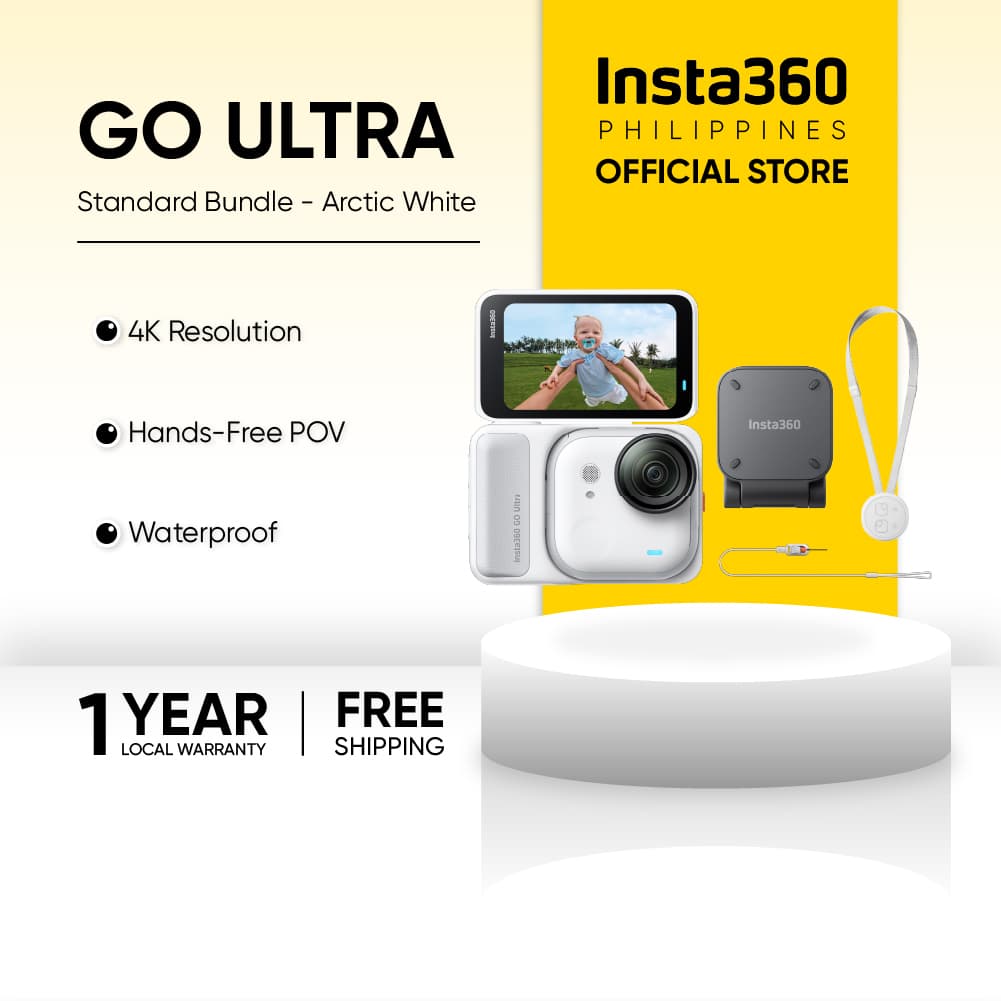 Insta360 GO Ultra 4K Tiny Hands-Free Action Camera