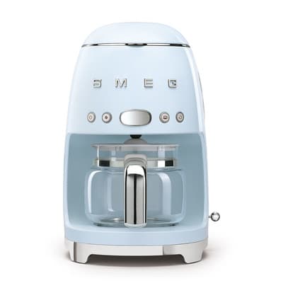 Smeg Drip Filter Coffee Machine (Pastel Blue) - DCF02PBPH