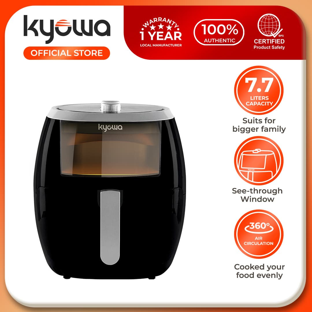 Kyowa 7.7 Liters Manual Air Fryer (KW-3820)