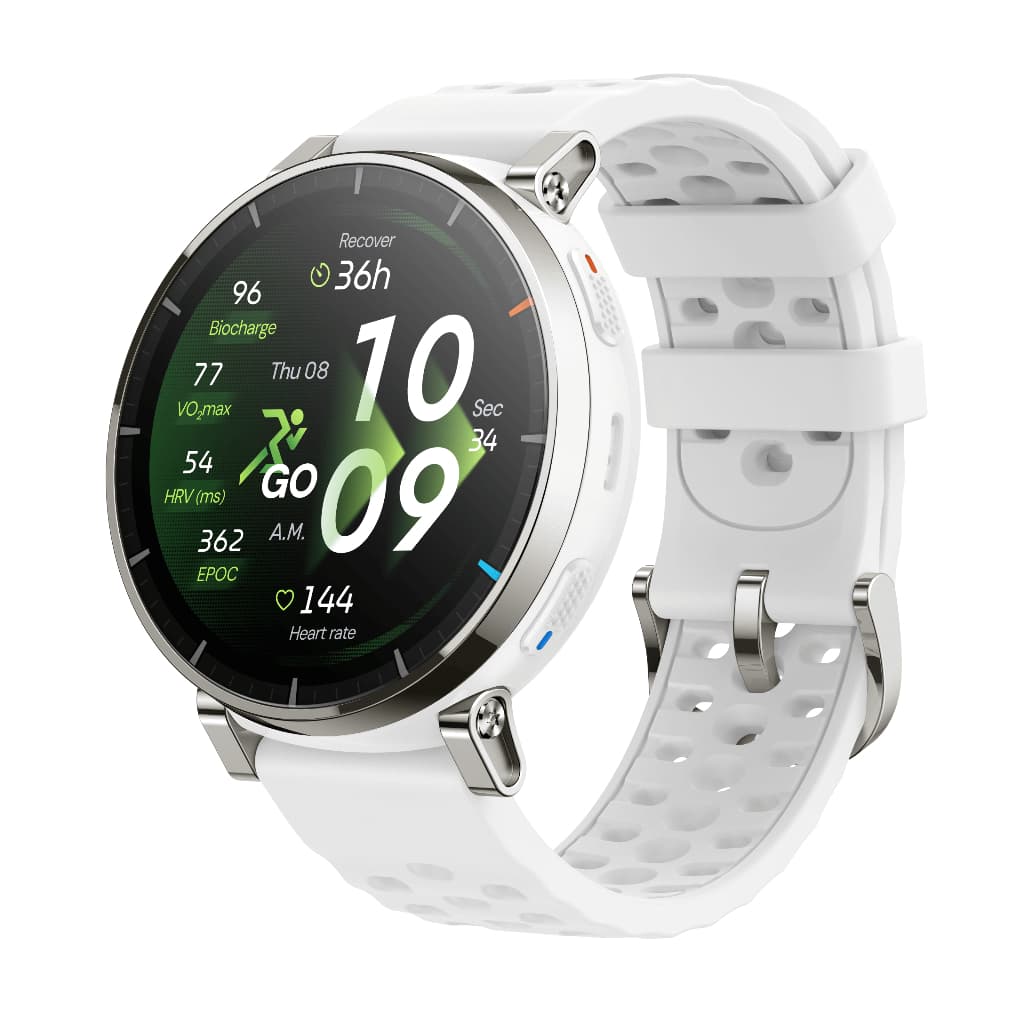 [For Runner] Amazfit Active 3 Premium Smart Watch Sapphire Glass GPS Offline Maps 12 Days Forerunner