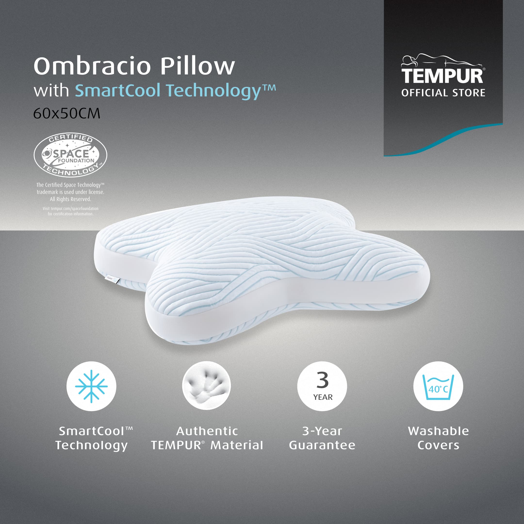 Tempur SmartCool Ombracio Pillow