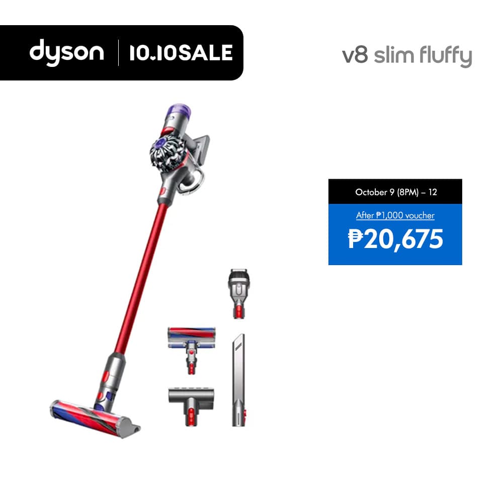 Dyson V8 Slim Fluffy Cordless Vacuum Cleaner