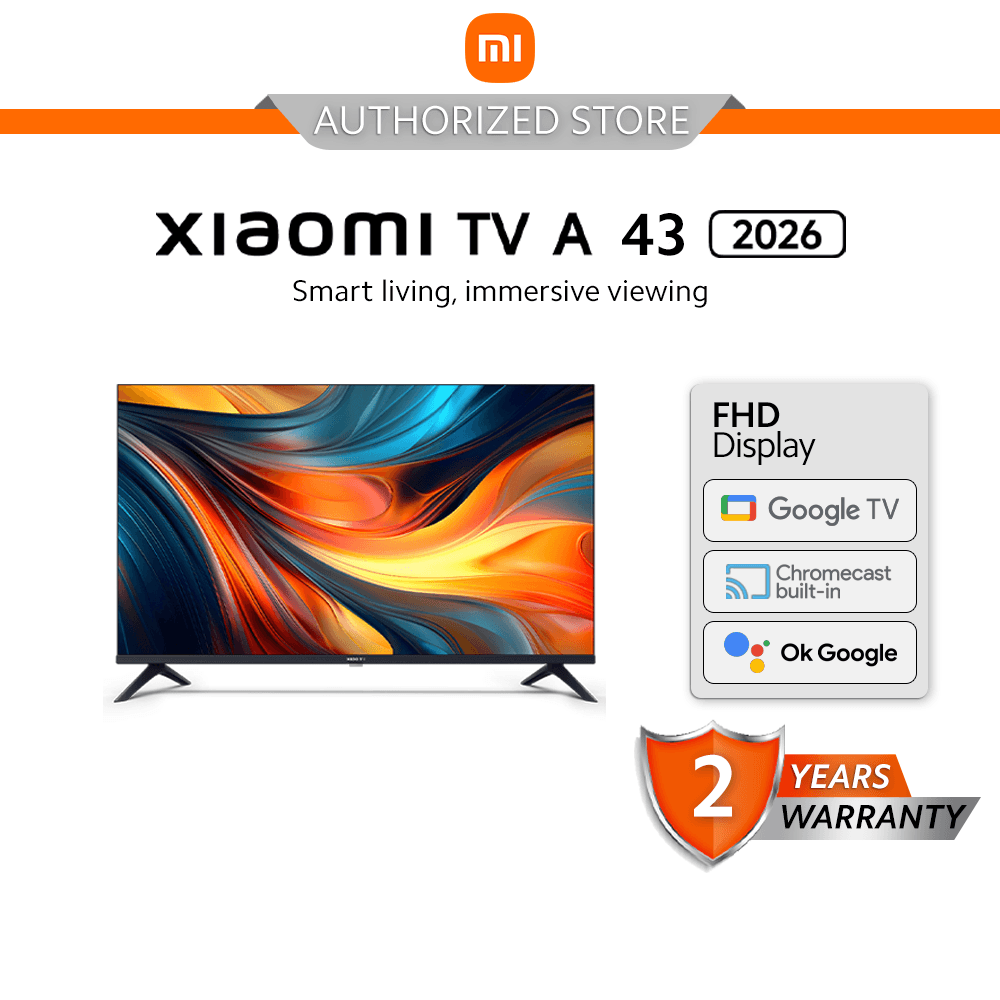 Xiaomi TV A 43 Inch 2026 FHD Google TV