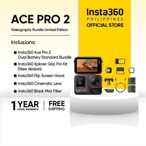 Insta360 Ace Pro 2 8K AI-Powered Action Camera with Unbeatable Low Light Performance
