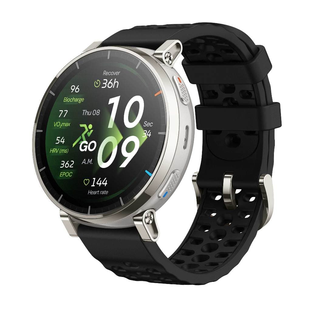 [For Runner] Amazfit Active 3 Premium Smart Watch Sapphire Glass GPS Offline Maps 12 Days Forerunner