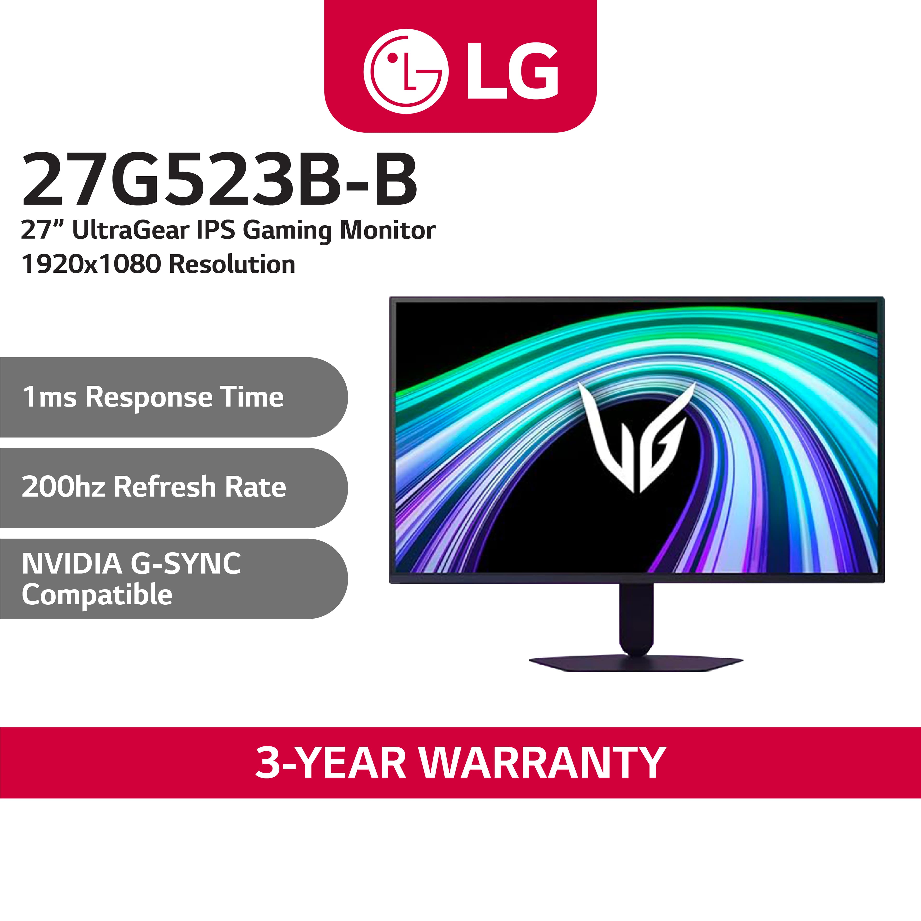 LG 27G523B-B 27" UltraGear™ IPS Gaming Monitor