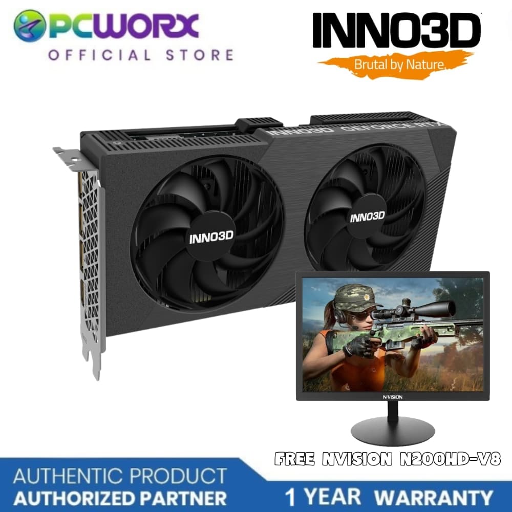 Inno3D N50602-08D7-195071N RTX5060 X2 8GB GDDR7 GPU
