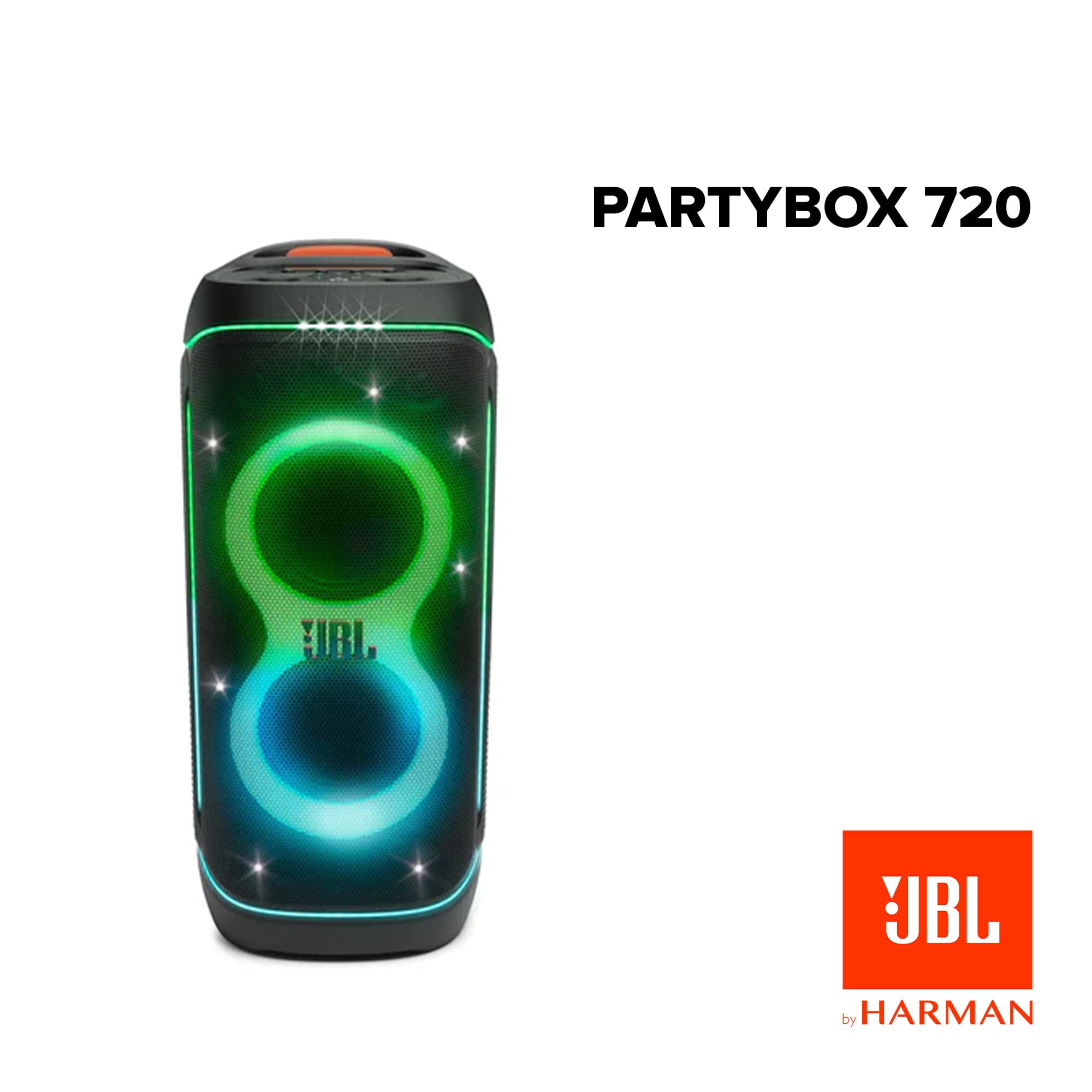 JBL Partybox 720 Bluetooth Party Speaker Powerful sound, built-in lights and splashproof design
