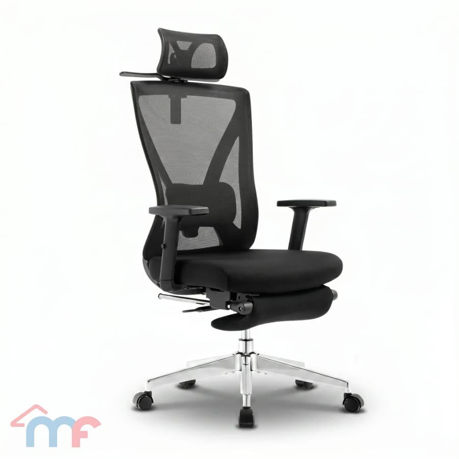 Mandaue Foam Brinley Office Chair with Footrest