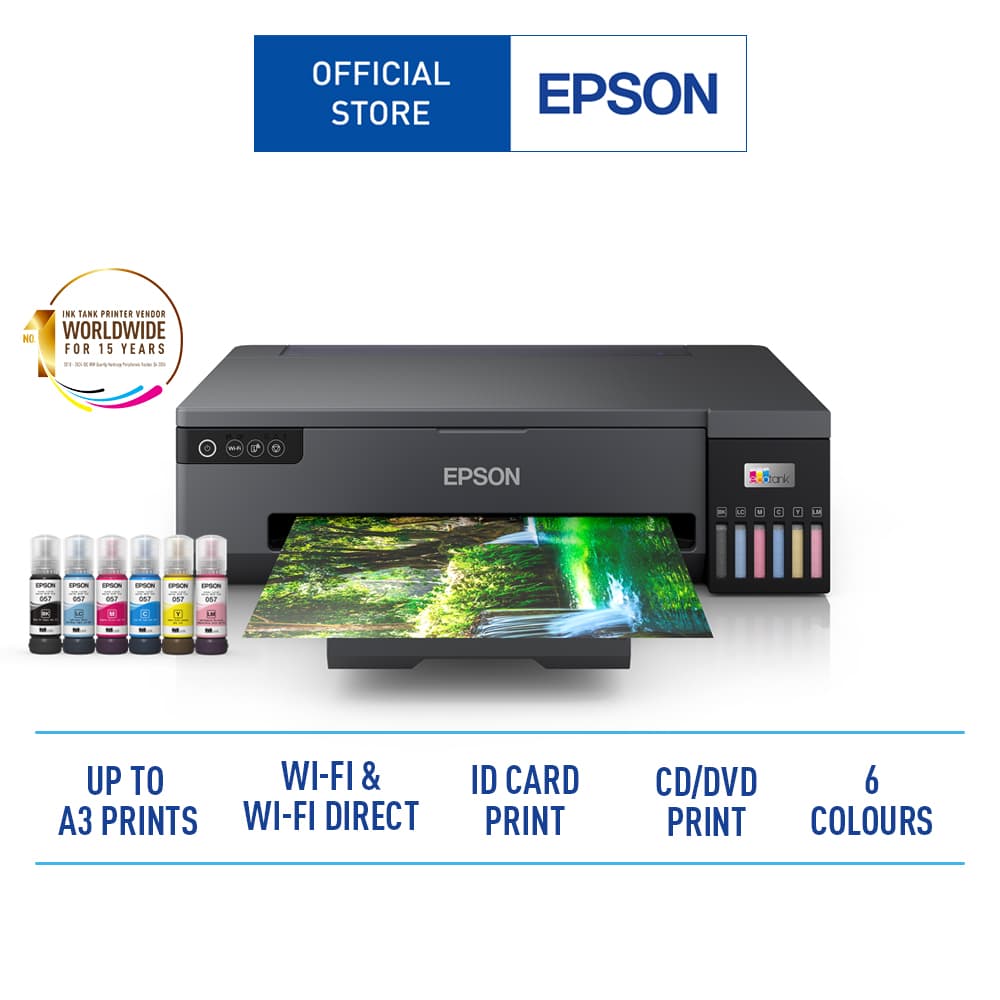 Epson EcoTank L18050 A3+ WiFi Ink Tank Photo Printer (Photo/CD/DVD/ID Card Printing)