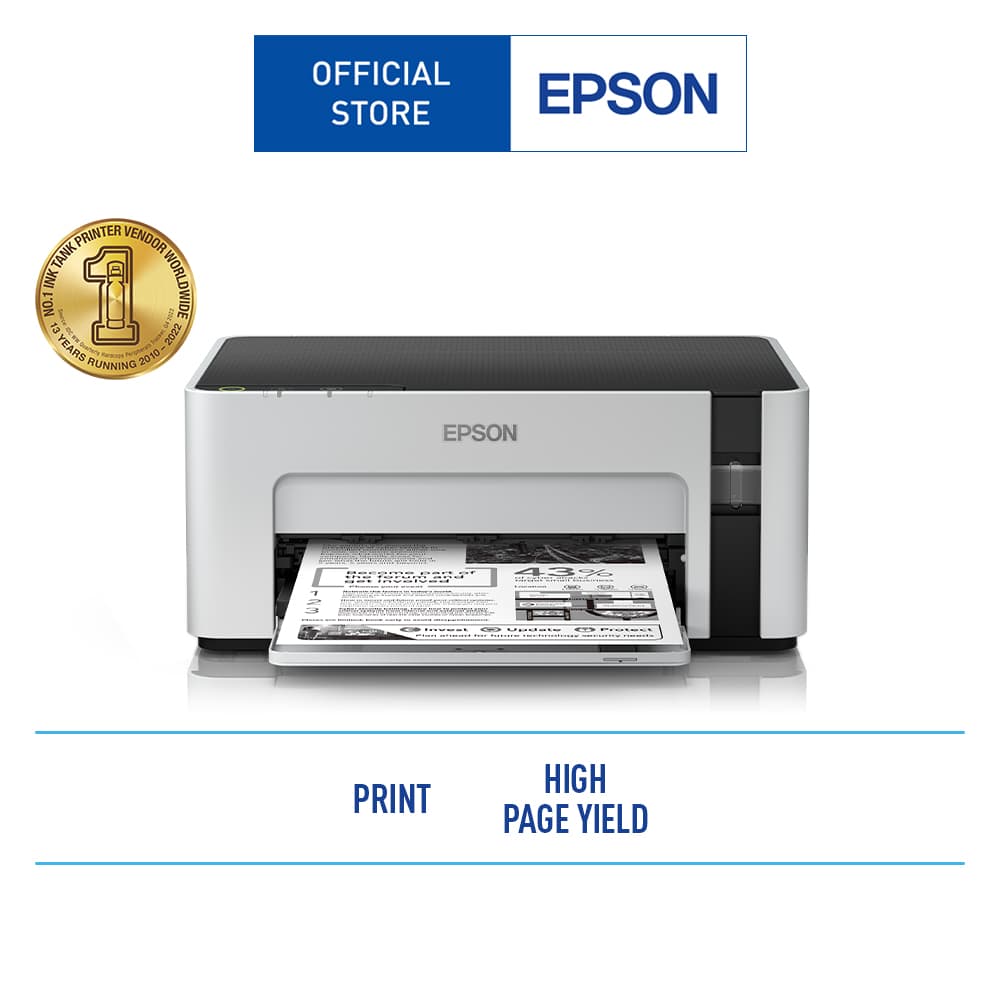 Epson EcoTank Monochrome M1100 Ink Tank Printer