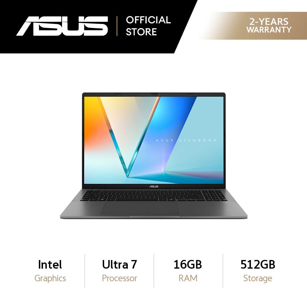 Asus S16 S3607AA-SH041WSM 16.0" WUXGA Ultra 7 16GB 512GB SSD Intel Graphics Windows 11 Laptop