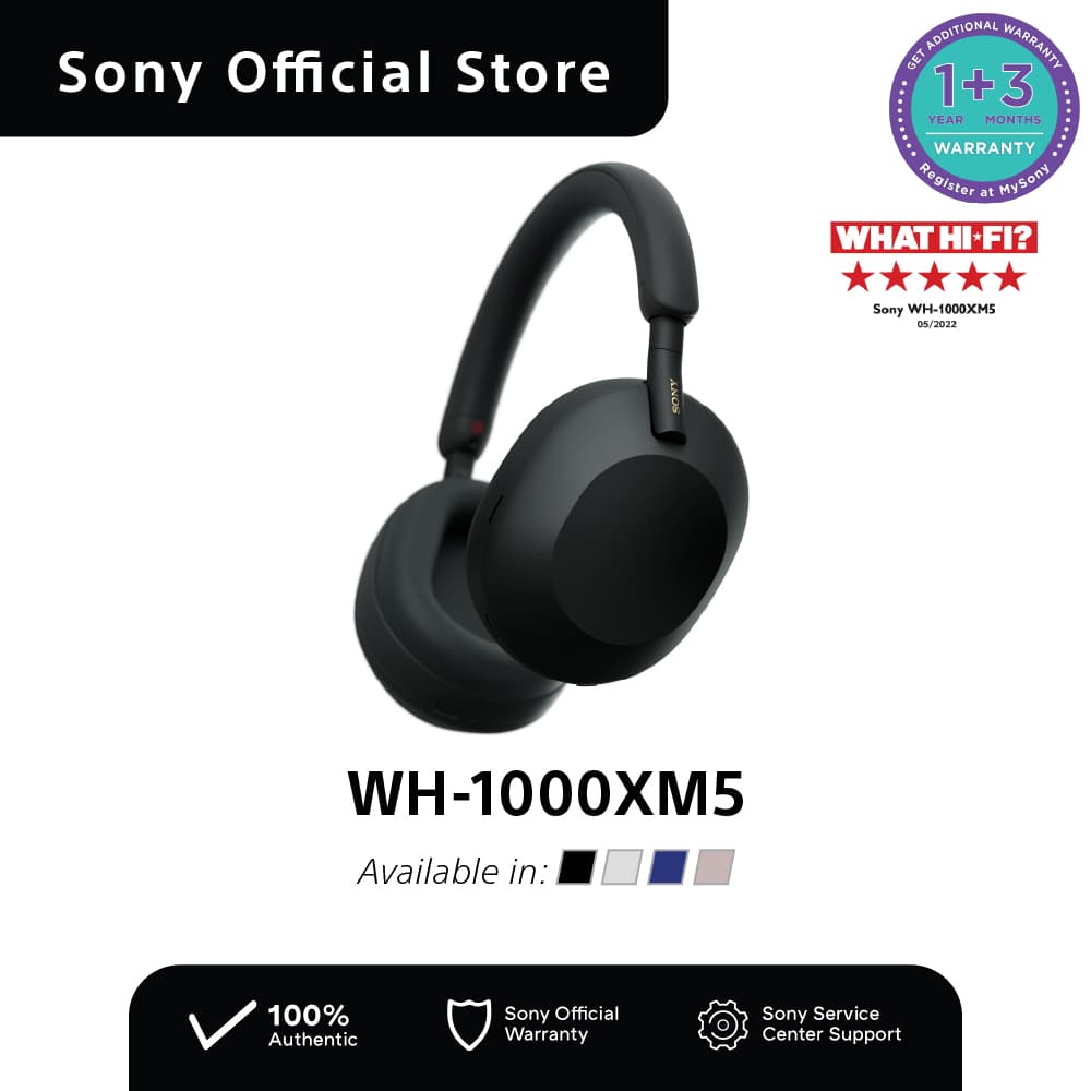 Sony WH-1000XM5 / WH 1000XM5 Wireless Noise Canceling Bluetooth Headphones