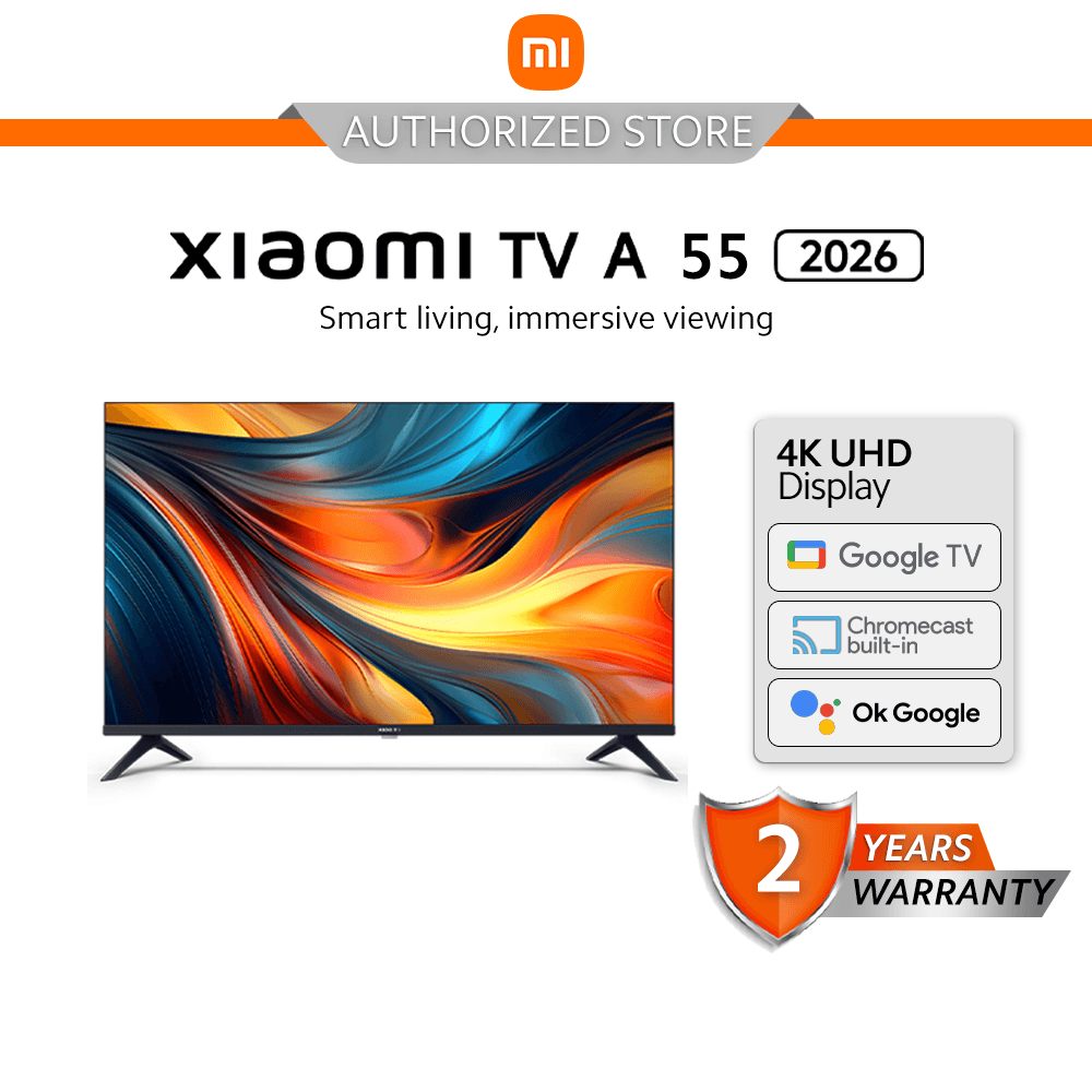 Xiaomi TV A 55 Inch 2026 4K UHD Google TV