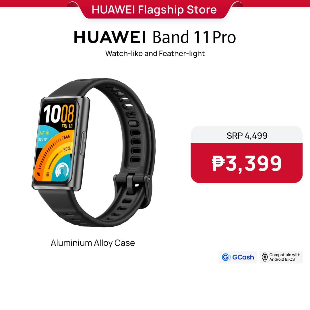 HUAWEI Band 11 Series Smartwatch l 1.62″ AMOLED Display l Professional Health Management l 100+ Workout Modes