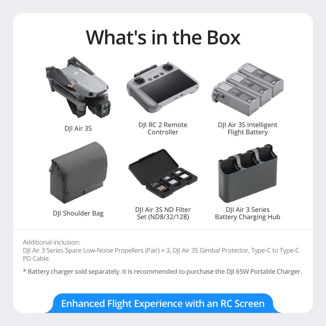 DJI Air 3S - Camera Drones