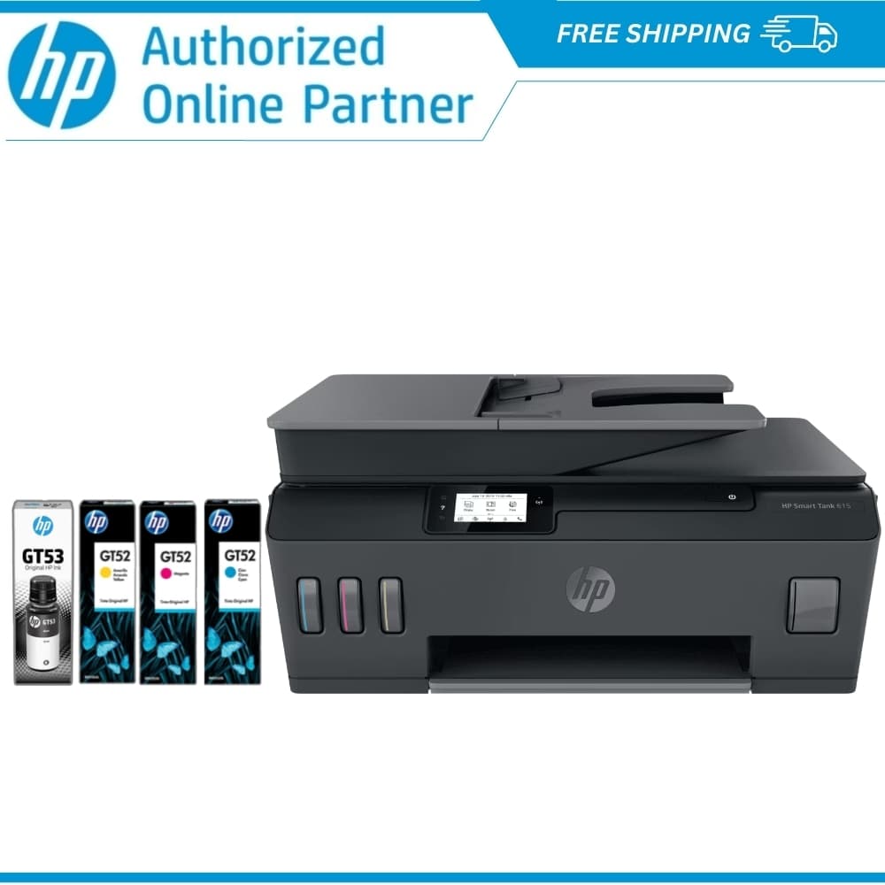 HP Smart Tank 615 4 in 1 Wireless w/ ADF Printer P/N: Y0F71A
