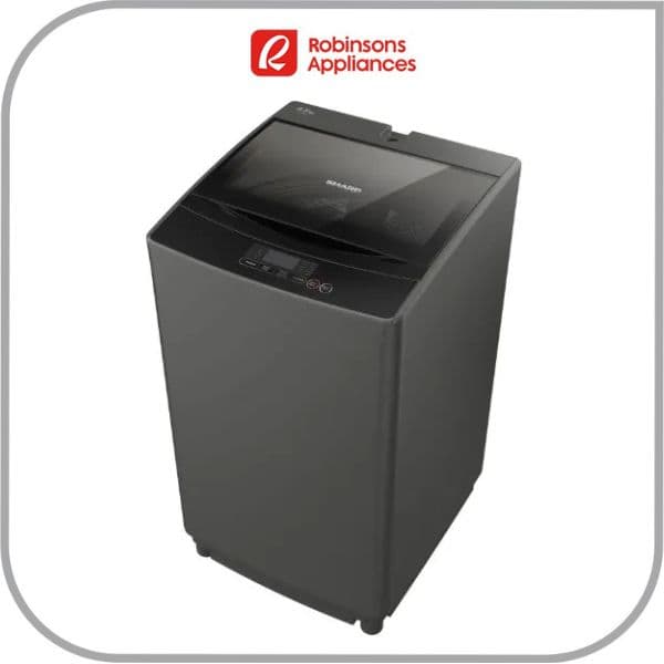 Sharp 9 kg Top Load Non Inverter Washing Machine (ES-JN09A9(GY))