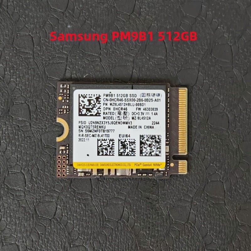 PCIe4.0 NVMe SSD 512GB