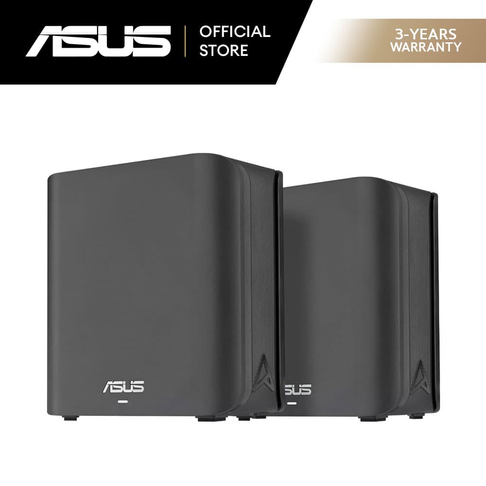 Asus ZenWiFi BD4 2-Pack Wi-Fi 7 AiMesh Extendable Router - Internet Connectivity Device